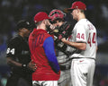 AUTOGRAPHED CALEB COTHAM 8x10 Philadelphia Phillies Photo