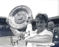 Autographed MARGARET COURT 8x10 Tennis Photo JSA