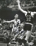 AUTOGRAPHED BOB COUSY 8X10 Boston Celtics photo JSA