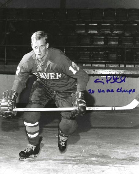 Autographed CRAIG PATRICK "2X UCHA Champs" University of Denver 8X10 Photo