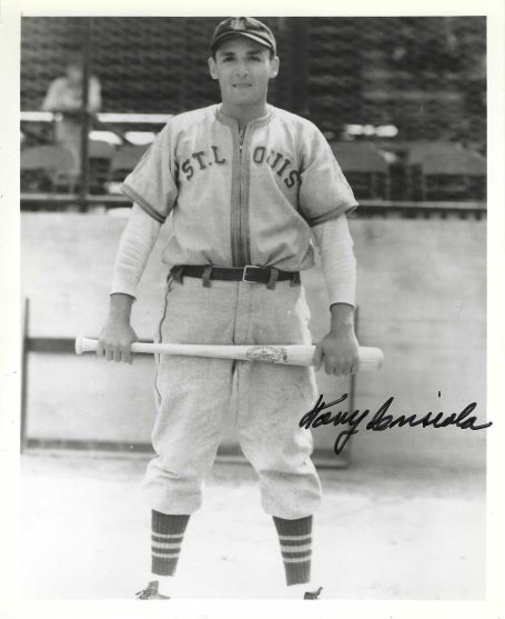 AUTOGRAPHED TONY CRISCOLA 8X10 St. Louis Browns Photo