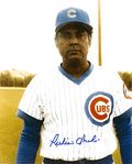 AUTOGRAPHED  RUBEN AMARO, SR 8x10 Chicago Cubs photo