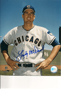 AUTOGRAPHED  LINDY MCDANIEL - Chicago Cubs photo