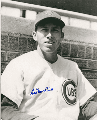 AUTOGRAPHED  CAL MCLISH - Chicago Cubs photo