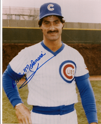 AUTOGRAPHED  BOBBY MOLINARO 8x10 Chicago Cubs photo