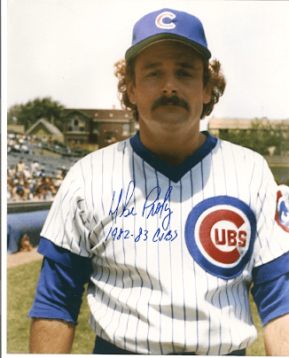 AUTOGRAPHED  MIKE PROLY - Chicago Cubs photo