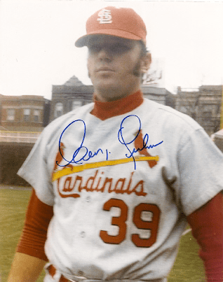 AUTOGRAPHED GEORGE CULVER St. Louis Cardinals photo