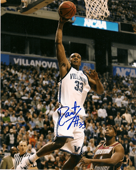 Autographed DANTE CUNNINGHAM Photo - Villanova Wildcats