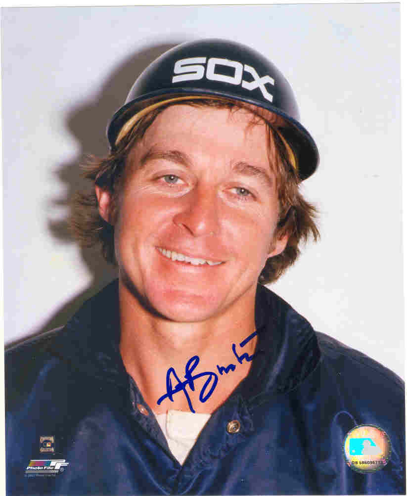 AUTOGRAPHED SIGNED photo ALAN BANNISTER White Sox
