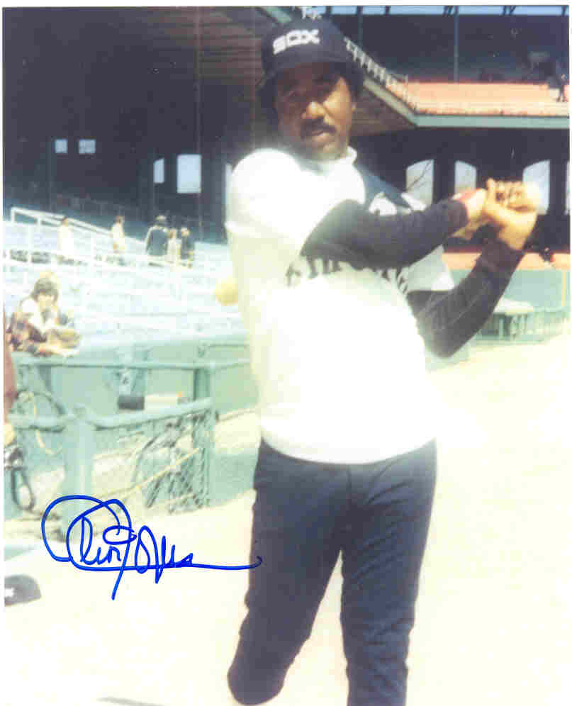 AUTOGRAPHED SIGNED photo CLEON JONES White Sox