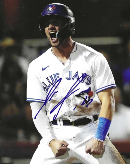 Autographed DAMIANO PALMEGIANI 8X10 Toronto Blue Jays Photo