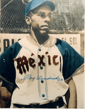 Autographed RAY DANDRIDGE 8x10 Mexico photo