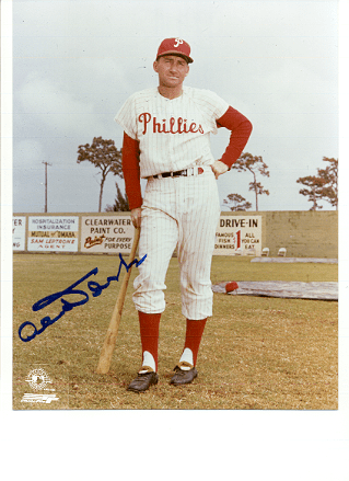 AUTOGRAPHED  Alvin Dark 8X10 Philadelphia Phillies Photo