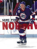 Autographed EVGENY DAVYDOV 8X10 Winnipeg Jets Photo