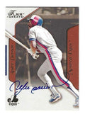 Autographed ANDRE DAWSON Montreal Expos 2003 FLEER FLAIR GREATS CARD