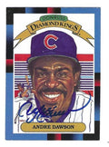 Autographed ANDRE DAWSON Chicago Cubs 1988 Donruss Diamond King