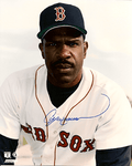 Autographed HOF ANDRE DAWSON Boston Red Sox  photo