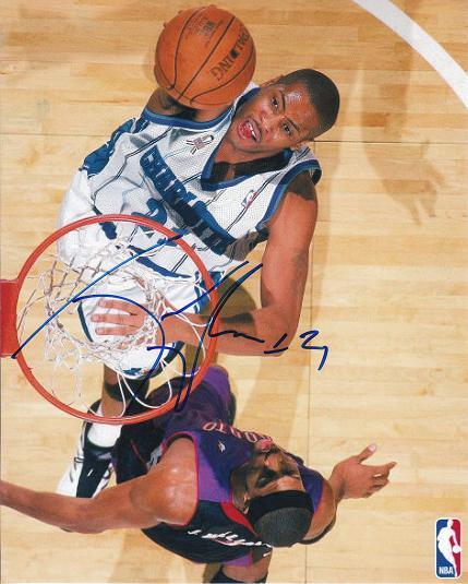 AUTOGRAPHED SIGNED photo JAMAAL MAGLOIRE Charlotte Hornets