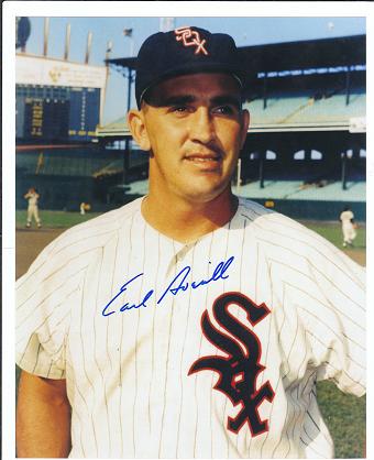 AUTOGRAPHED SIGNED photo EARL AVERILL White Sox
