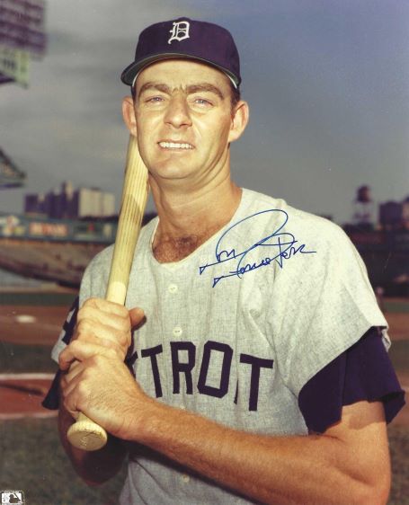 AUTOGRAPHED DOM DEMETER 8X10 Detroit Tigers Photo