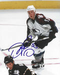 Autographed DEREK MORRIS 8x10 Colorado Avalanche Photo