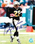 AUTOGRAPHED photo TROY DAVIS New Orleans Saints