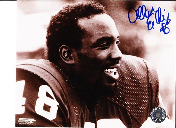 SIGNED AUTOGRAPHED photo ALLAN ELLIS Chicago Bears