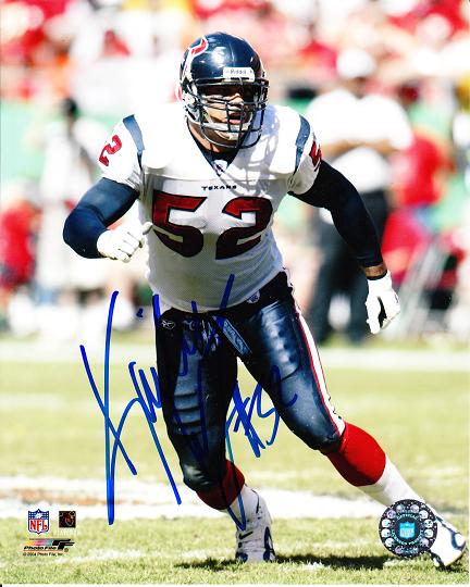 AUTOGRAPHED SIGNED photo KAILEE WONG Houston Texans