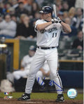 AUTOGRAPHED LYLE OVERBAY 8x10 Milwaukee Brewers Photo