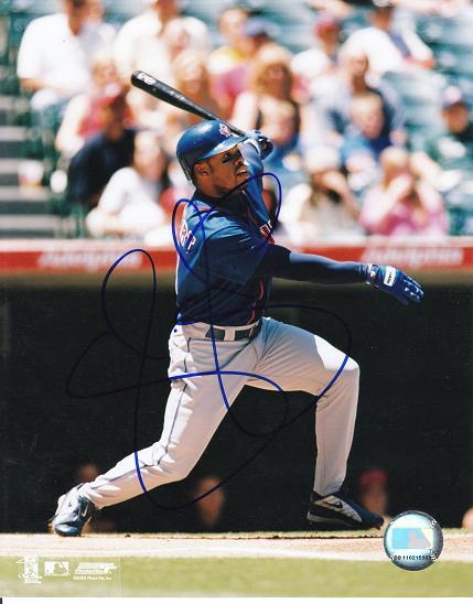 AUTOGRAPHED SIGNED photo SHANNON STEWART #3 Toronto Blue Jays