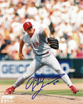 AUTOGRAPHED SIGNED photo JEFF ZIMMERMAN Texas Rangers