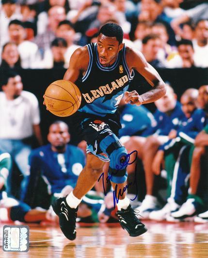 AUTOGRAPHED SIGNED photo TERRELL BRANDON Cleveland Cavaliers