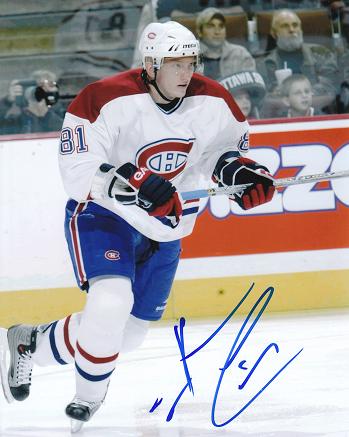 AUTOGRAPHED SIGNED photo MARCEL HOSSA Canadiens