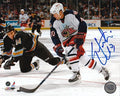 AUTOGRAPHED SIGNED photo TREVOR LETOWSKI Blue Jackets