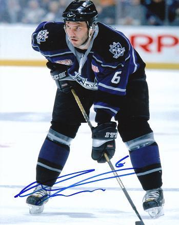 AUTOGRAPHED SIGNED photo ANDREAS LILJA LA Kings