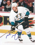 AUTOGRAPHED MARTY McINNIS 8x10 Anaheim Ducks Photo