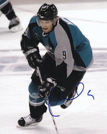 AUTOGRAPHED SIGNED photo MILAN MICHALEK Sharks