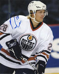 AUTOGRAPHED SIGNED photo PATRICK THORESEN Oilers