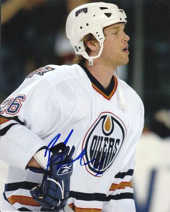 AUTOGRAPHED SIGNED photo BRAD WINCHESTER Oilers