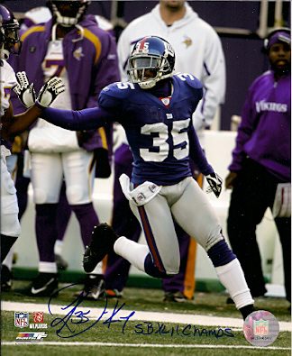 Autographed KEVIN DOCKERY 8x10 New York Giants photo