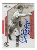 Autographed BOBBY DOERR Boston Red Sox 2003 FLEER FLAIR GREATS CARD
