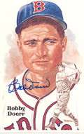 Autographed BOBBY DOERR Perez-Steele Post Card