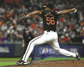 AUTOGRAPHED SERANTHONY DOMINGUEZ 8X10 Baltimore Orioles Photo