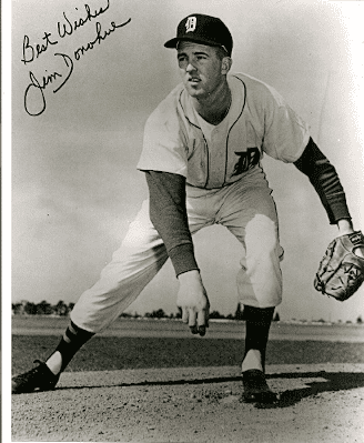 AUTOGRAPHED  photo JIM DONOHOE  Detroit Tigers