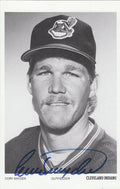 SIGNED Team Issued Postcard CORY SNYDER Cleveland Indians
