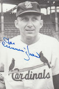 SIGNED B&W Rowe Postcard JOE CUNNINGHAM Cardinals