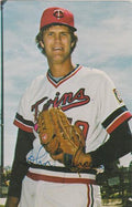 SIGNED 1980 Postcard JOHN VERHOEVEN Minnesota Twins