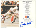 Autographed JACKIE SMITH St. Louis Cardinals 8x10 HOF Induction Day Photo Card