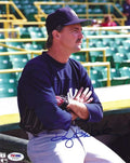 AUTOGRAPHED DOUG DRABEK 8x10 New York Yankees Photo PSA/DNA Hologram
