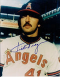 AUTOGRAPHED DICK DRAGO 8X10 California Angels Photo